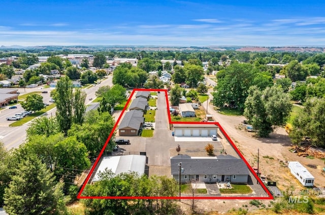 316 N 11th St, Payette, ID 83661 - aerial view of property's location featuring property parcel outlined