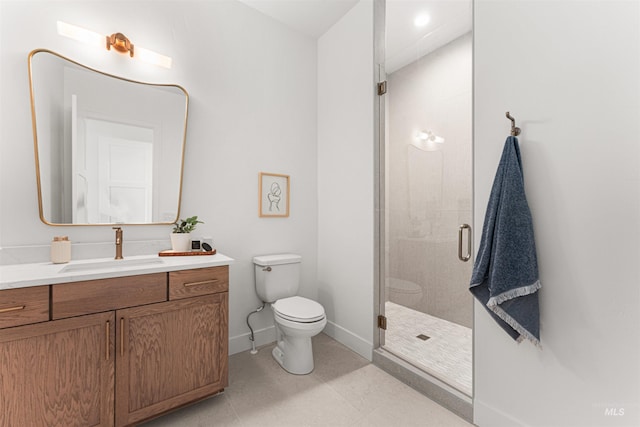 875 Creekwater, Eagle, ID 83616 - full bathroom with vanity and a shower stall