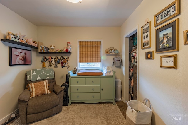 view of sitting room