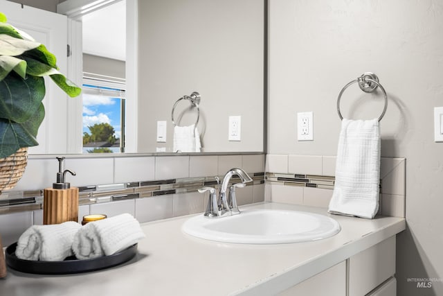 11661 W Baserri, Boise, ID 83709 - bathroom view of vanity and tasteful backsplash