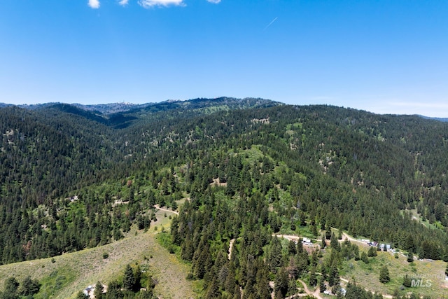 7 Ridgetop Pl, Boise, ID 83716 - aerial view of a heavily wooded area and a mountain backdrop