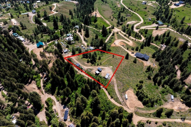 7 Ridgetop Pl, Boise, ID 83716 - view of rural area with property parcel outlined