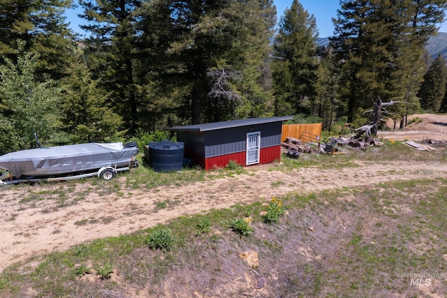 7 Ridgetop Pl, Boise, ID 83716 - view of yard with a forest view