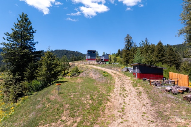 7 Ridgetop Pl, Boise, ID 83716 - view of dirt / gravel road featuring a wooded view