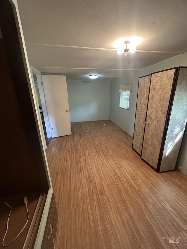 interior space featuring wood finished floors