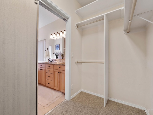 1415 E Lake Crk, Meridian, ID 83642 - spacious closet with light colored carpet
