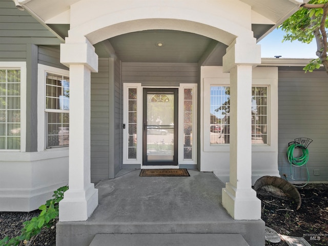 1415 E Lake Crk, Meridian, ID 83642 - entrance to property featuring a porch