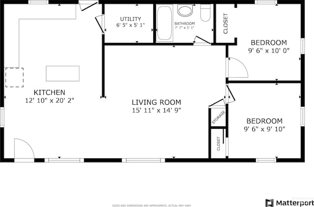 504 E 7th St, Emmett, ID 83617 - property floor plan