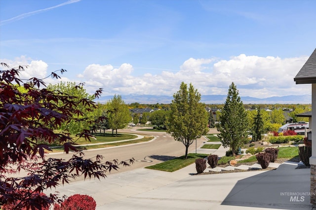 view of community