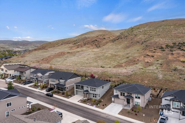 19322 N Shepherds Pie Pl, Boise, ID 83714 - aerial view of residential area with mountains
