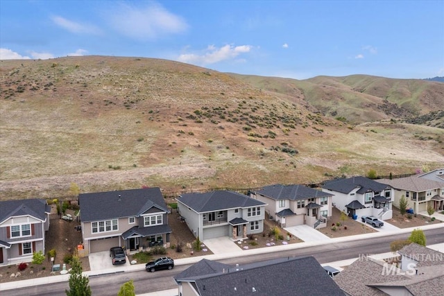 19322 N Shepherds Pie Pl, Boise, ID 83714 - aerial view of residential area with mountains