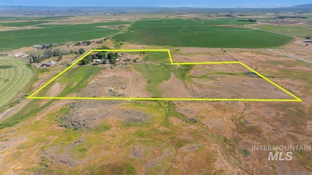 103 W 420 N, Shoshone, ID 83352 - overview of rural landscape featuring property boundaries highlighted