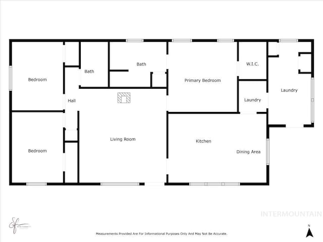 103 W 420 N, Shoshone, ID 83352 - view of floor plan / room layout