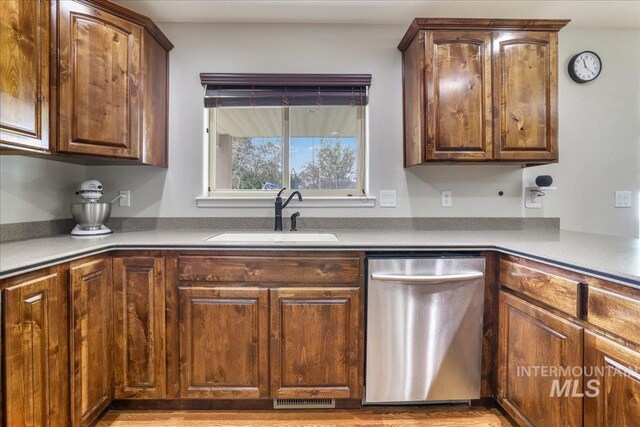 1021 Ballard Ln, Kimberly, ID 83341 - kitchen with dishwasher and a sink