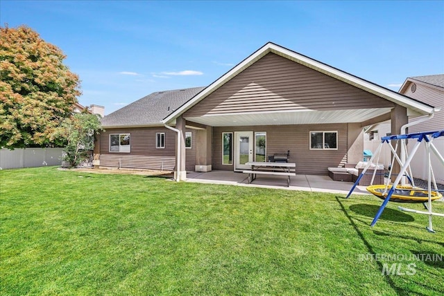 1021 Ballard Ln, Kimberly, ID 83341 - rear view of property featuring a patio