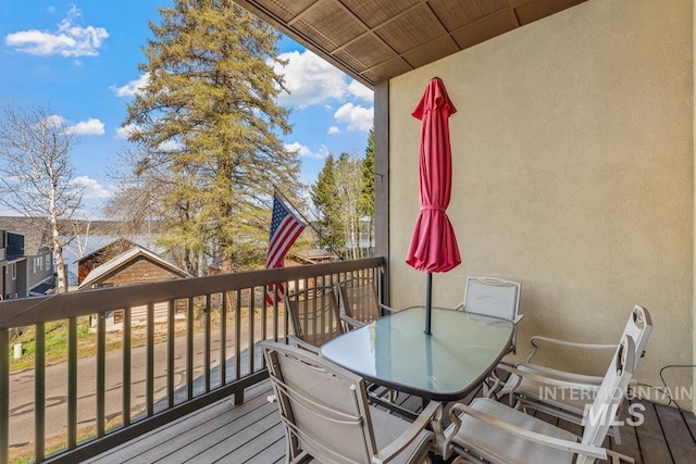 1391 Greystone Dr, Mccall, ID 83638 - deck with outdoor dining area