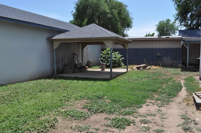 611 E Hawaii Ave, Nampa, ID 83686 - view of yard featuring a gazebo and a patio area