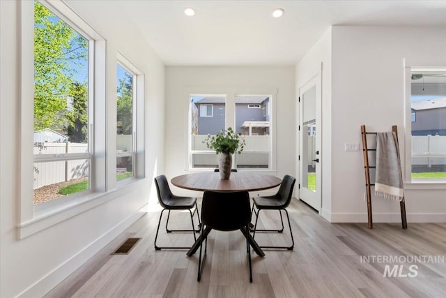 2391 E Snocreek Dr, Eagle, ID 83616 - sunroom with a healthy amount of sunlight and visible vents