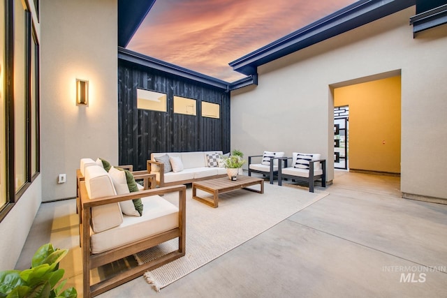 6241 W Strant St, Eagle, ID 83616 - view of patio / terrace with an outdoor hangout area