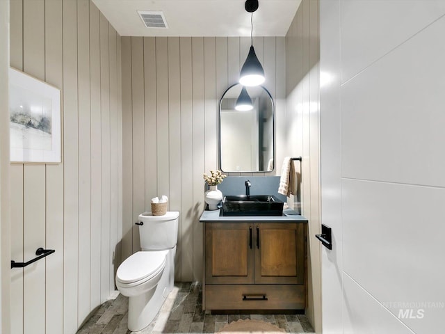 6241 W Strant St, Eagle, ID 83616 - half bath with vanity and toilet