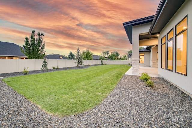 6241 W Strant St, Eagle, ID 83616 - view of yard with a patio