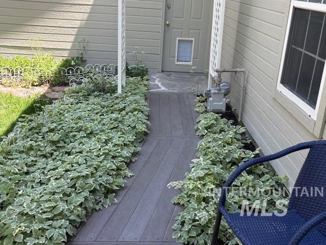 3707 N Jullion Way, Boise, ID 83704 - view of wooden deck