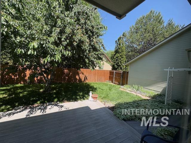 3707 N Jullion Way, Boise, ID 83704 - view of wooden deck