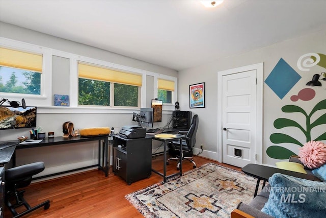 204 7th Ave N, Twin Falls, ID 83301 - home office with wood finished floors