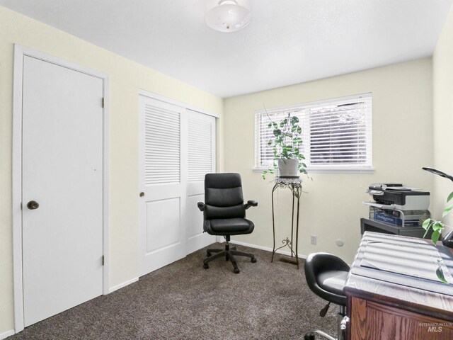 143 E Morris Ct, Kuna, ID 83634 - carpeted office with baseboards