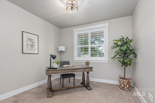 1864 N Highbury Way, Eagle, ID 83616 - office area with carpet flooring and baseboards
