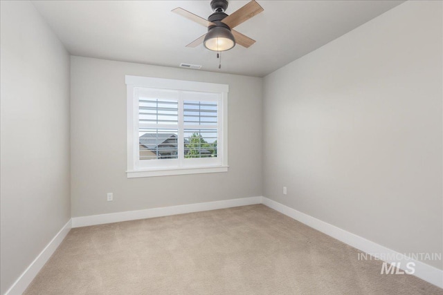 1864 N Highbury Way, Eagle, ID 83616 - unfurnished room with light colored carpet and ceiling fan