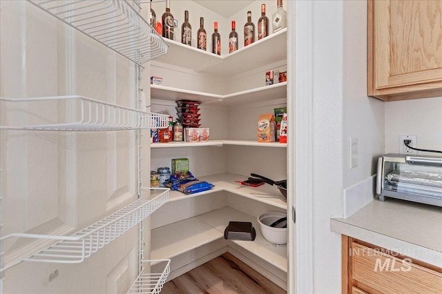 view of pantry