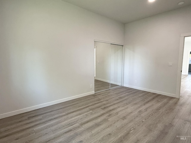 304 N C St, Grangeville, ID 83530 - unfurnished room featuring wood finished floors and baseboards