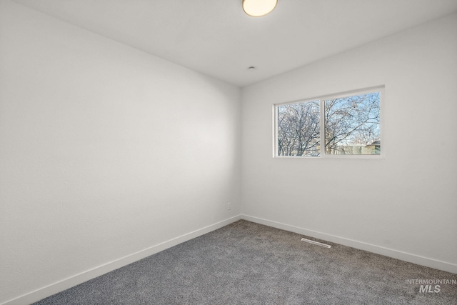 spare room with carpet floors