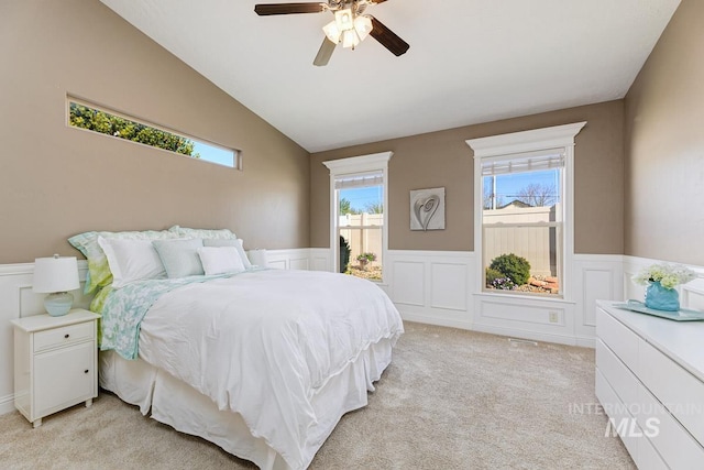 1928 E Mountain Man Dr, Meridian, ID 83646 - bedroom featuring a decorative wall, a wainscoted wall, and multiple windows