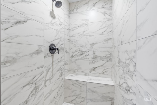 8456 W Meltwater Ln, Eagle, ID 83616 - bathroom view of tiled shower