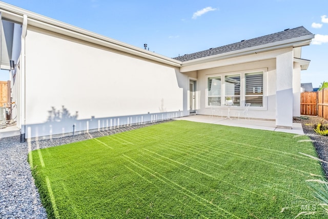 8456 W Meltwater Ln, Eagle, ID 83616 - view of yard with a patio