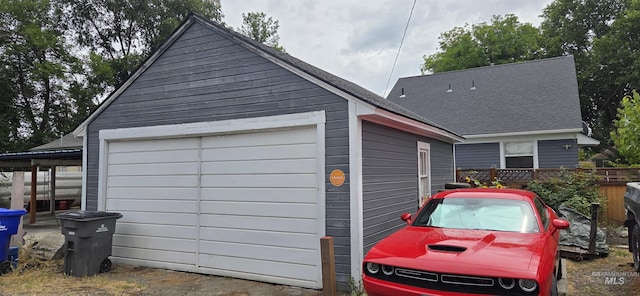 1118 10th St, Lewiston, ID 83501 - view of garage