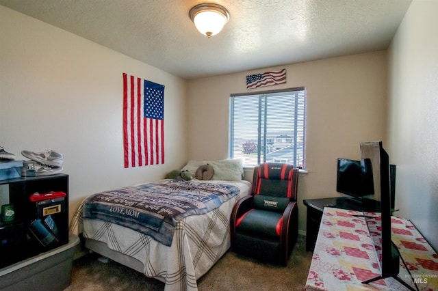 8340 E Expedition, Nampa, ID 83687 - carpeted bedroom featuring a textured ceiling