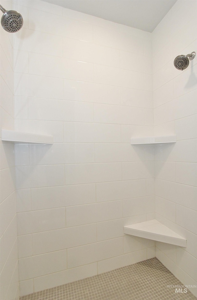 520 S Prospector Ln, Eagle, ID 83616 - full bathroom featuring tiled shower and tile patterned floors