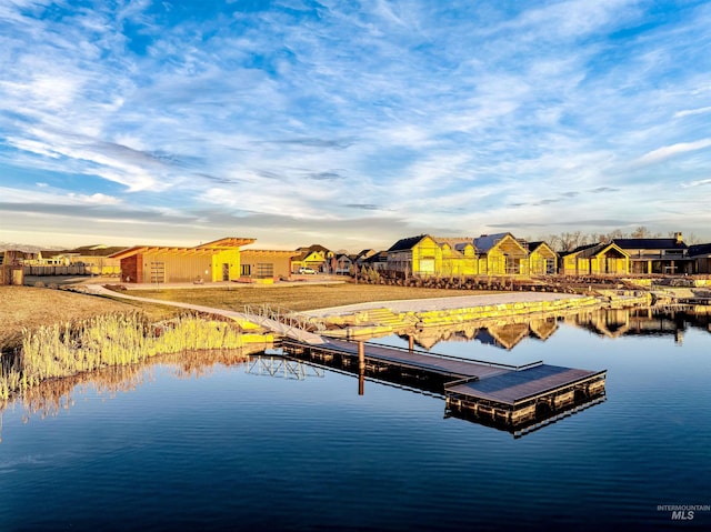 520 S Prospector Ln, Eagle, ID 83616 - dock with a residential view and a water view