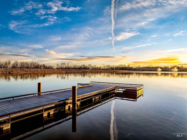 520 S Prospector Ln, Eagle, ID 83616 - dock area featuring a water view