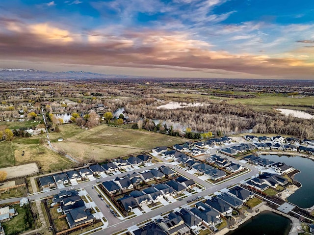 520 S Prospector Ln, Eagle, ID 83616 - aerial view of property's location with a nearby body of water and nearby suburban area