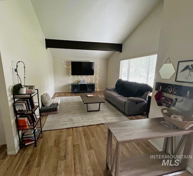 2315 NW 14th St, Meridian, ID 83646 - living room featuring wood finished floors and baseboards