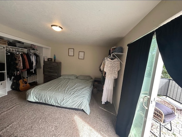 2315 NW 14th St, Meridian, ID 83646 - bedroom with a closet, a textured ceiling, and carpet floors