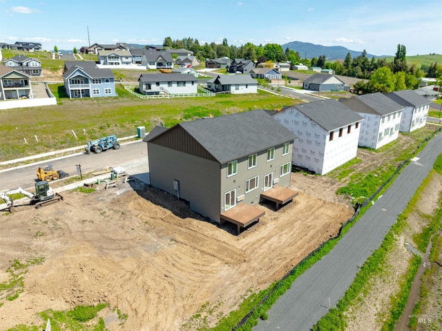 2827 Cyprus, Moscow, ID 83843 - aerial perspective of suburban area with a mountainous background