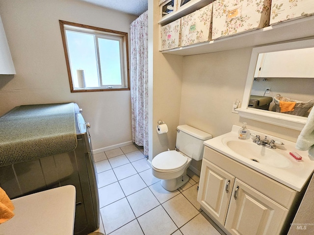 409 Garfield St, Asotin, WA 99402 - bathroom featuring vanity and tile patterned flooring