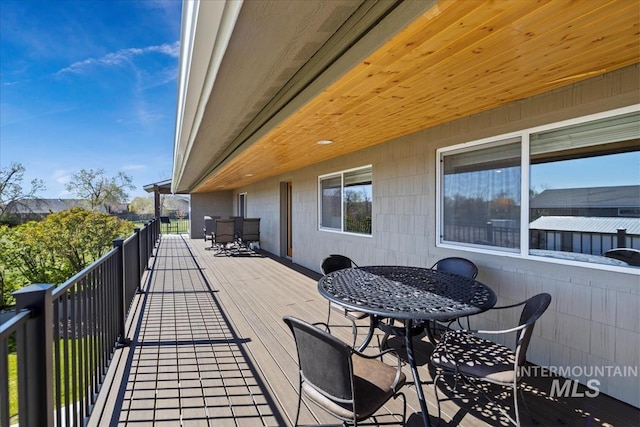1640 S 5th W, Mountain Home, ID 83647 - view of wooden deck