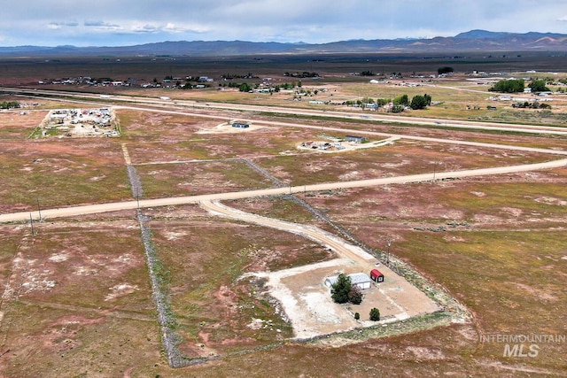 11755 E Cleft Rd, Mountain Home, ID 83647 - overview of rural landscape featuring a mountain backdrop
