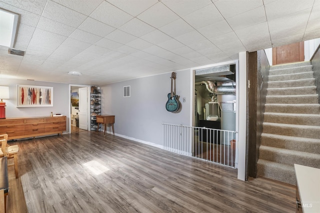 168 W Heyburn Ave, Twin Falls, ID 83301 - living room with wood finished floors and stairs